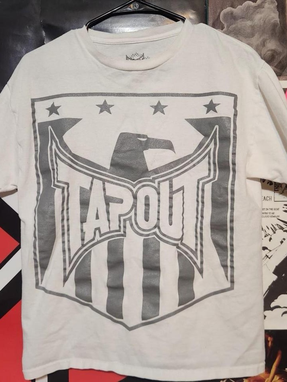 Y2K style tapout shirt